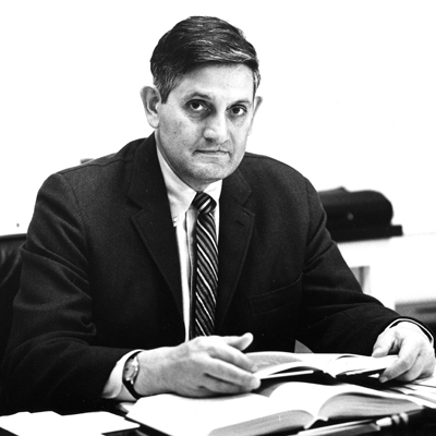 Carl Kaysen, MIT’s David W. Skinner Professor of Political Economy, Emeritus, and former director of the Institute’s Program in Science, Technology, and Society
