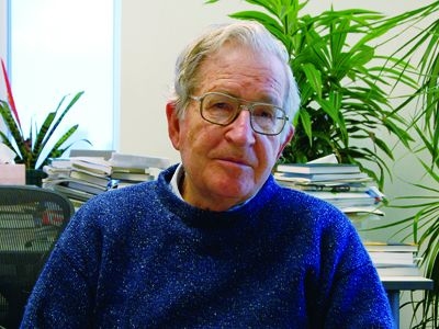Institute Professor and Professor of Linguistics (Emeritus) Noam Chomsky