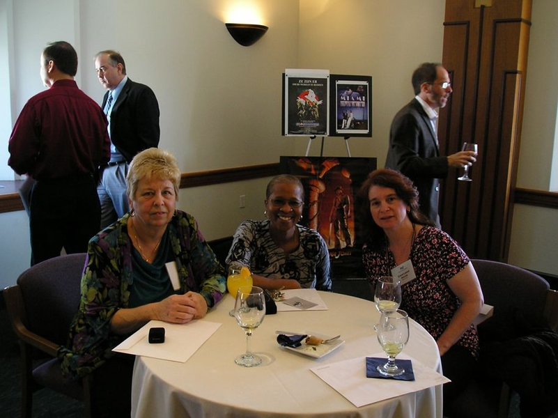 From left, Doris Ann Elsemiller, Barbara Layne and Sherry Houde are among the new Quarter Century Club members.