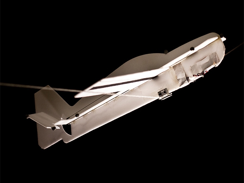 styrofoam glider target