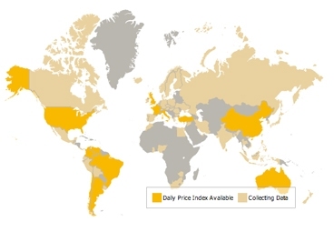 Snapshot of data gathered by the Billion Price Project.