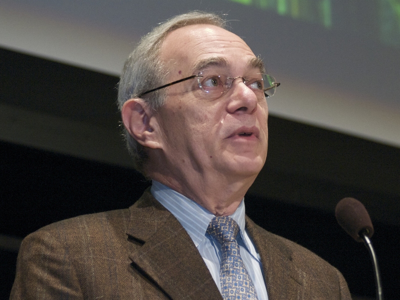 Provost L. Rafael Reif delivered the welcome address during the morning portion of the symposium.