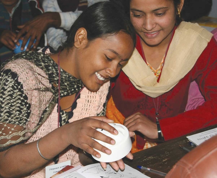 The uBox, a smart pillbox that helps patients adhere to the difficult six-month regimen of tuberculosis medication.