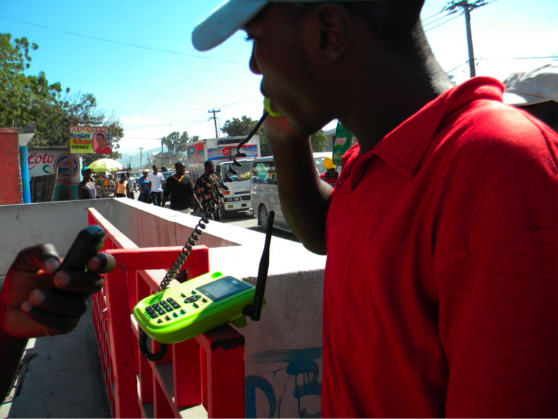Konbit allows Haitians to find employment with a simple phone call.