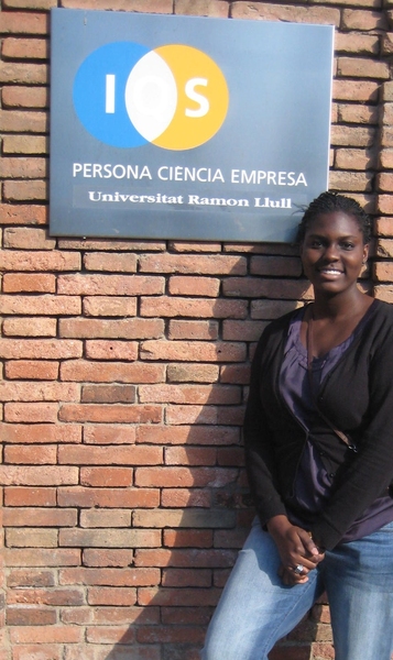 Cecilia Louis's research on flow patterns in artificial arteries is taking place at Institut Quimic de Sarria.