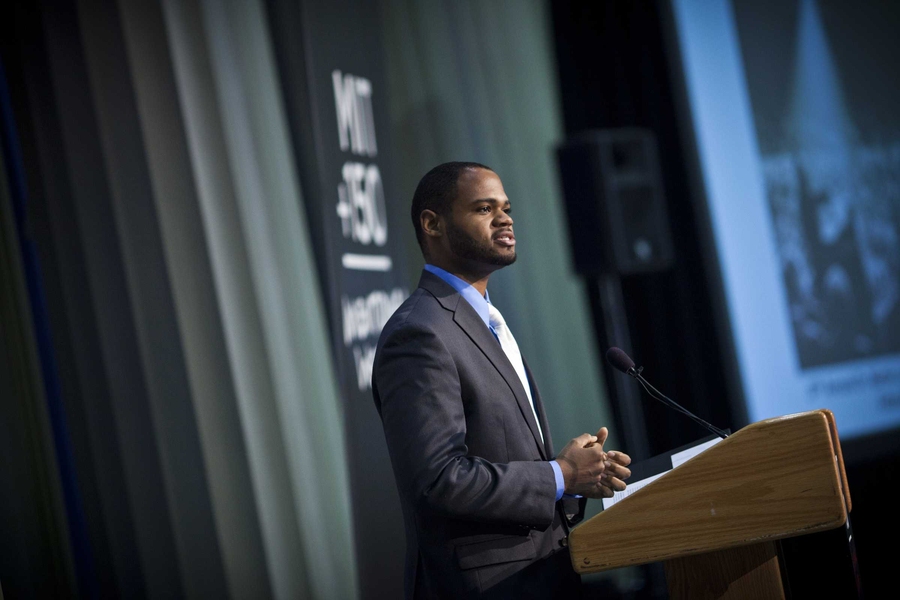 Graduate student Pierre Fuller quoted King in his speech, saying “through our scientific genius we have made of this world a neighborhood; now through our moral and spiritual development we must make of it a brotherhood.”