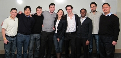 The students who helped create the Bystander videos.