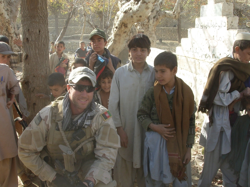 Eaton and his Special Forces Detachment conducted a humanitarian and assistance (HA) mission in Eastern Afghanistan in order to provide food, cooking oil, supplies, clothing and blankets to villages in remote locations. They also met with tribal elders and villagers to develop relationships in the area.