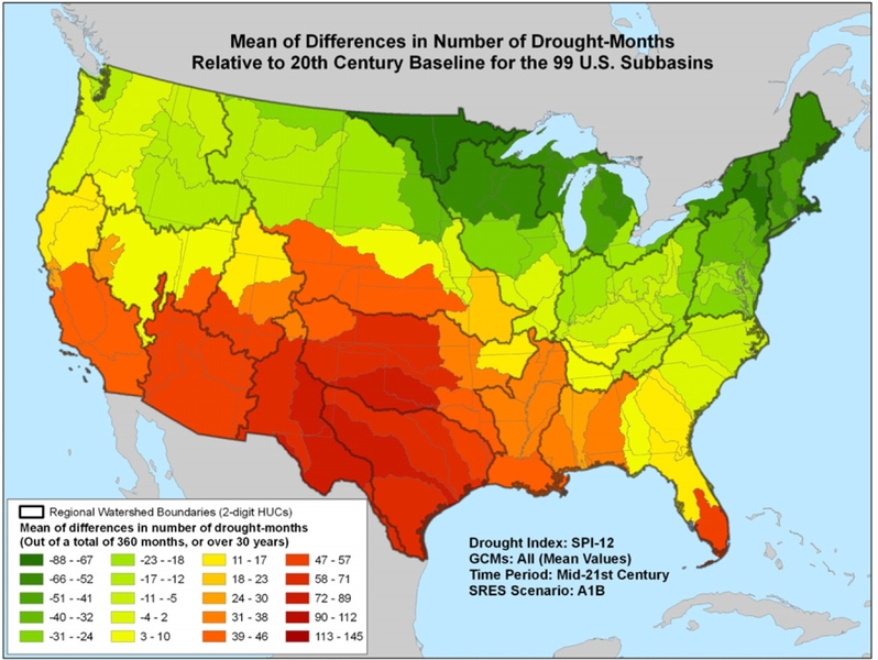 Study U.S. drought risk to increase with climate change MIT News