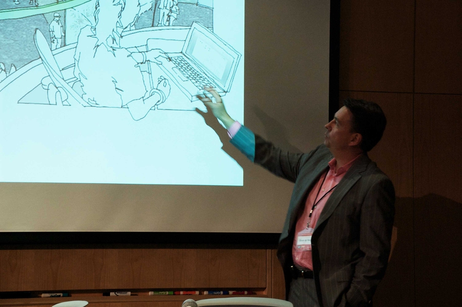 Professor Olivier de Weck gives a presentation looking toward the future of ESD and the field of engineering systems.