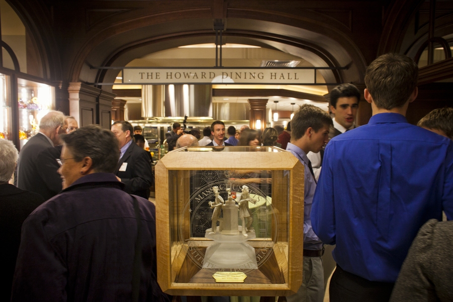 The entrance to The Howard Dining Hall.