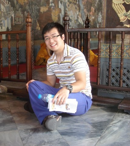 An MIT student in Singapore while taking part in the MIT-NUS Summer Research Exchange