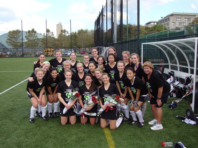 Field hockey raises money for the Lymphoma Research Foundation MIT