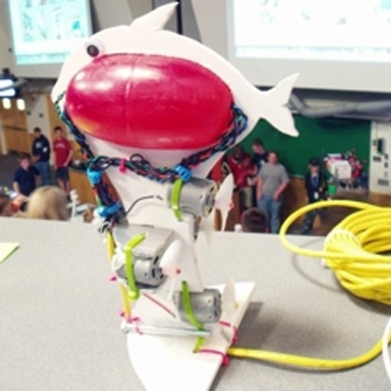 Pregnant Guppy, the ROV that Sara Falcone and her team built