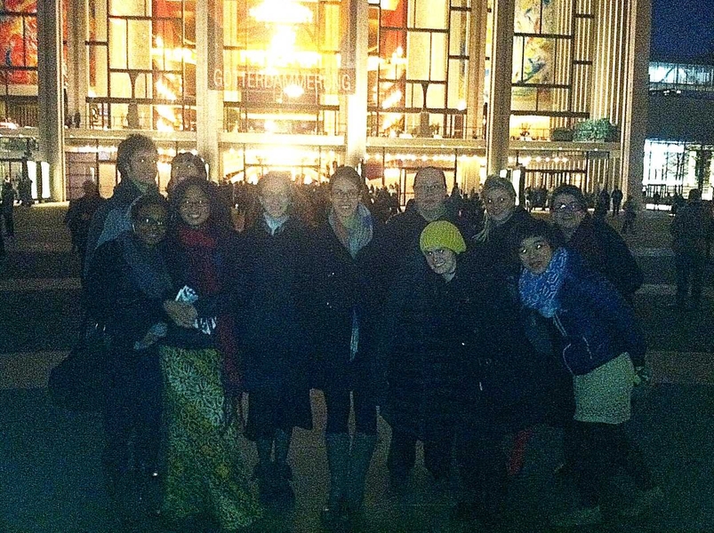 MIT Arts Scholars at The Metropolitan Opera in New York.