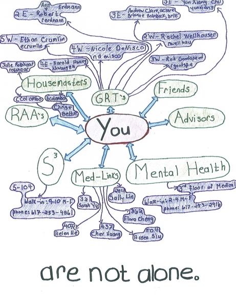 The Next House resources chart made by Madeline Clark.