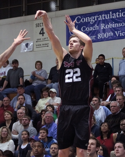 McCue made a crucial difference in both games over the weekend, stifling key players with his defense and making a critical three-pointer in the second half versus Franklin and Marshall.