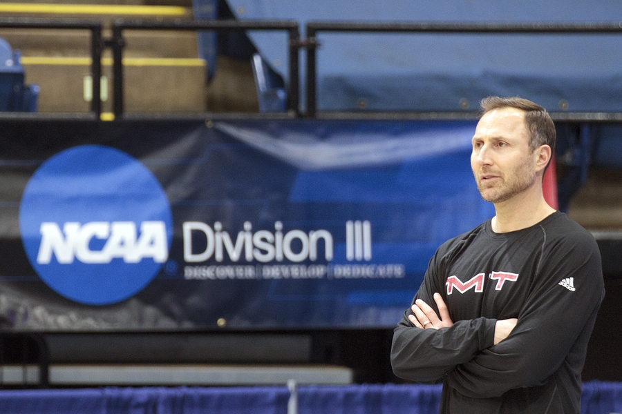 As an assistant coach, DiBernardo contributes to the chemistry that has made the team —and the coaching staff — a well-oiled machine.