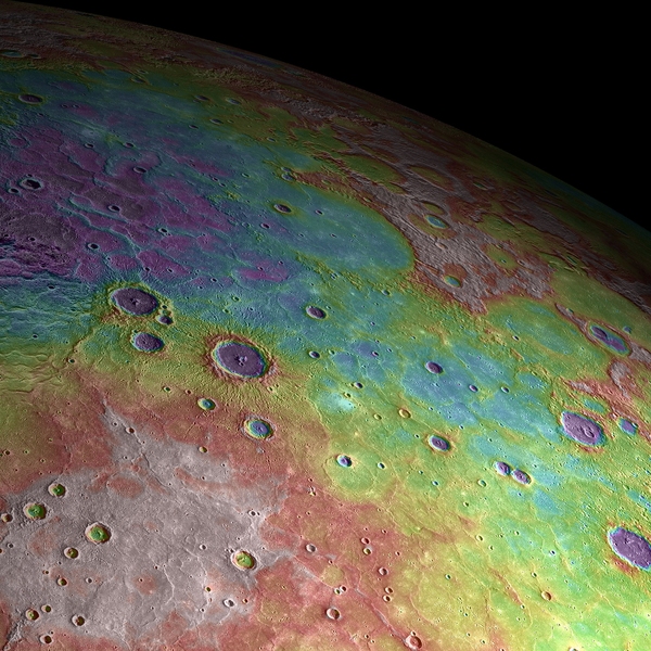 surface of mercury planet