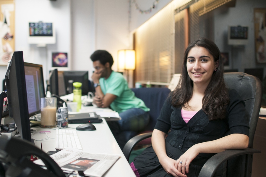Junior Jessica J. Pourian was named editor-in-chief of <i>The Tech</i> in February