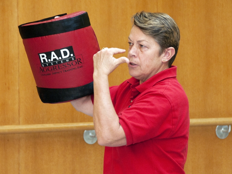 Instructor Cheryl Vossmer.