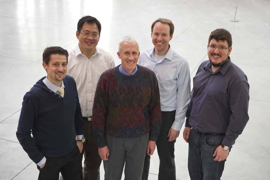 From left to right: Emilio Baglietto, Ju Li, Kord Smith, Benoit Forget and Felix Parra.