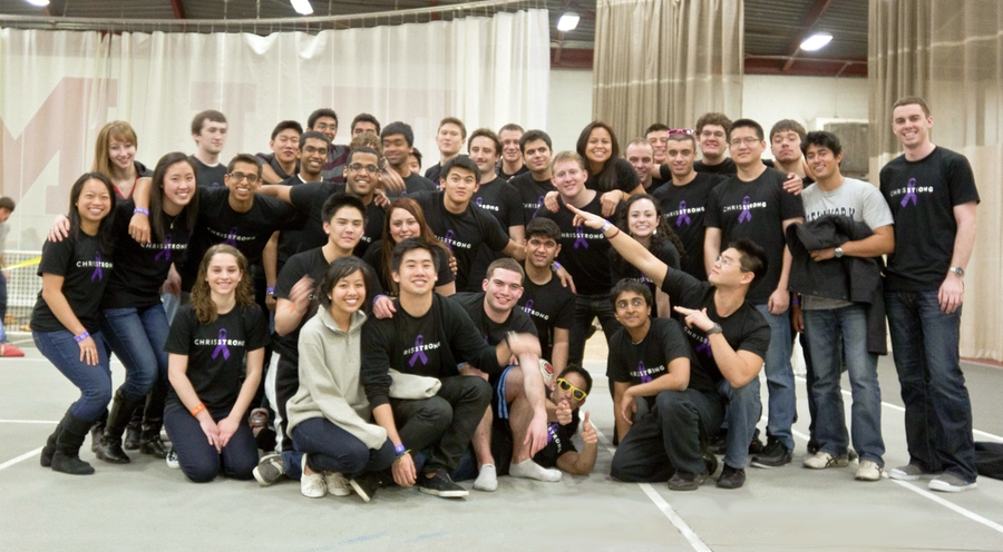 The Chris Welch Support Team, formed by brothers of Phi Beta Epsilon, earned the title of Relay Madness Challenge Winner for their extraordinary efforts in promoting MIT&#39;s Relay for Life.