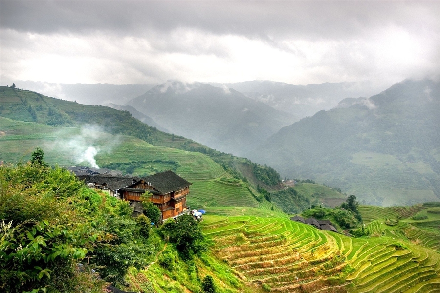 Chinese countryside.