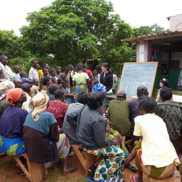 Small business training in Zambia in 2011.