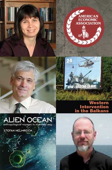 Anna Mikusheva, Castle Krob Career Development Assistant Professor of Economics; Roger Petersen, Sloan Professor of Political Science; Stefan Helmreich, Professor of Anthropology