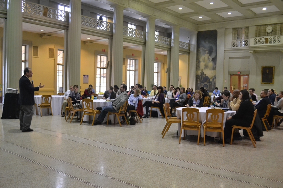 Staff and professionals from numerous institutions across New England were in attendance at the conference, including representatives from as far as the University of Southern Maine and Keene State College.