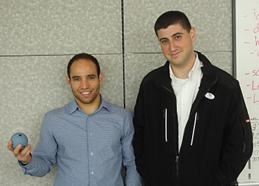 David Young MBA ’13 (left) and Francisco Aguilar MBA ’12.