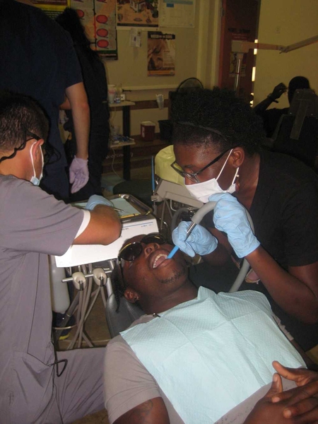 She and fellow students also volunteered at a dental clinic program in Jamaica.