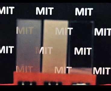 window with "MIT" printed all over it