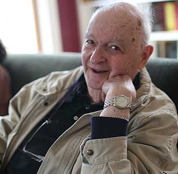Professor Harold Wachman in a family photograph from 2011