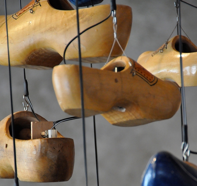 Trimpin's musical devices are part instrument, part kinetic sculpture.