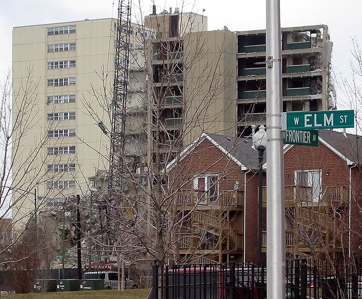 The Cabrini-Green high-rises in Chicago, Ill., were torn down in 2011, but their dismantling began in 1993. 