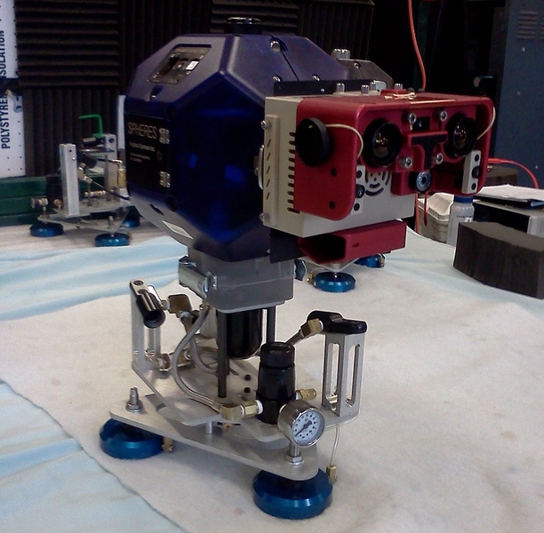 The vision-based VERTIGO (Visual Estimation and Relative Tracking for Inspection of Generic Objects) flight hardware, a navigation upgrade to the SPHERES (Synchronized Position Hold Engage Reorient Experimental Satellites), will perform visual mapping and localization inside the International Space Station (ISS).