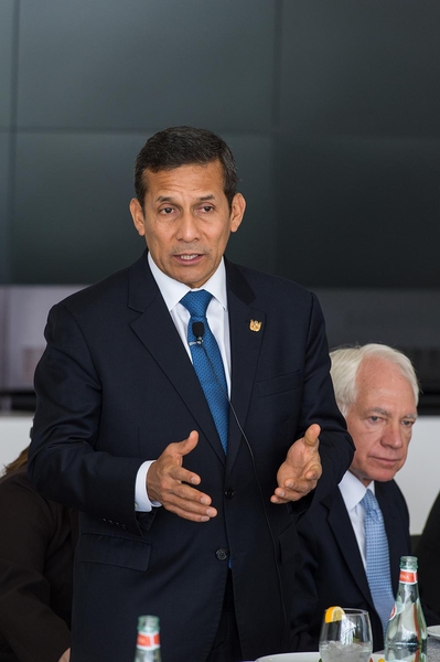 This was Humala&#39;s first official trip to the United States since his election as Peru&#39;s president in 2011.
