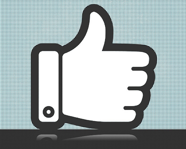 Illustration of a thumbs up icon