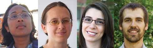 From left: Finale Doshi-Velez, Stefanie Tellex, Nora Ayanian and W. Bradley Knox