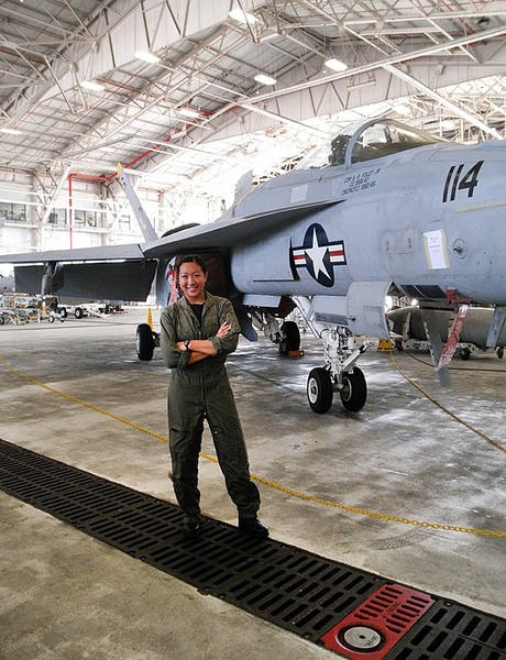 Lu took part in Naval ROTC summer training, where she flew a plane, dove in a nuclear submarine, and engaged in field training with U.S. Marines.