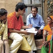 A J-PAL researcher in India.