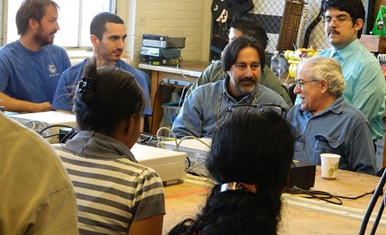 (From left) Jordan Stanway, Thaddeus Stefanov-Wagner, Fredi Lajvardi, Marty Klein, and Christian Arcega.