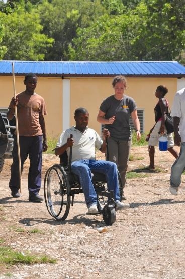 D-Lab Scale-Ups fellow Tish Scolnik (right) of Global Research Innovation and Technology and the Leveraged Freedom Chair.