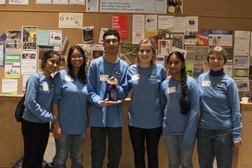 Lexington High School Team A, a long-time BLB participant, wins the 2014 Blue Lobster Bowl.