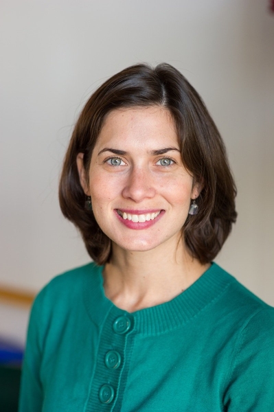 Anique Olivier-Mason of the Drennan Education Laboratory led instructors in workshops on stereotype threat — the perceived risk of confirming a negative stereotype.
