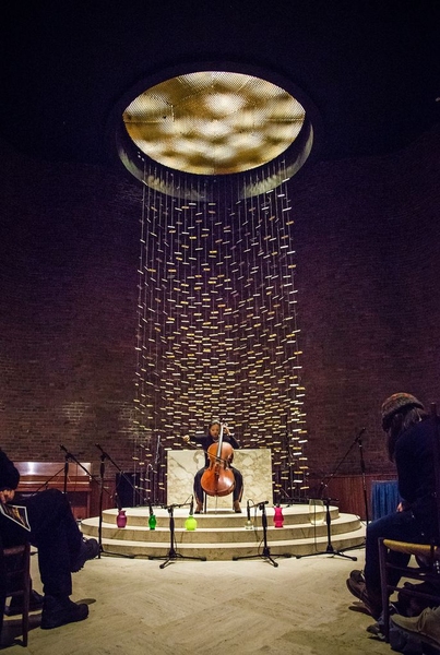 Cellist Wendy Law at MIT Chapel.