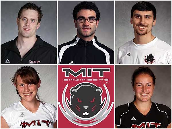 Seniors Craig Cheney, Joey Rafidi, Paul Syta, Michelle Teplensky, and Maddy Wharton.