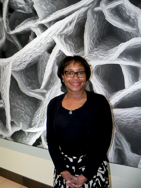 Chemical engineering professor Paula Hammond